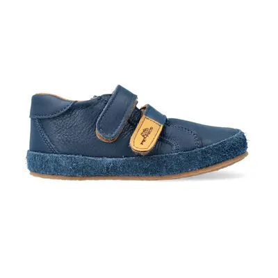 PEGRES BOSÉ TENISKY B1408 Blue Dětské barefoot tenisky