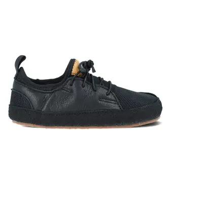 PEGRES TENISKY BF33 JUNIOR Black Dětské barefoot tenisky