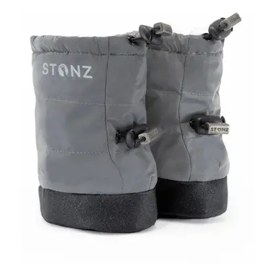 STONZ BOOTIE PUFFER Reflective Silver Dětské barefoot návleky na nohy