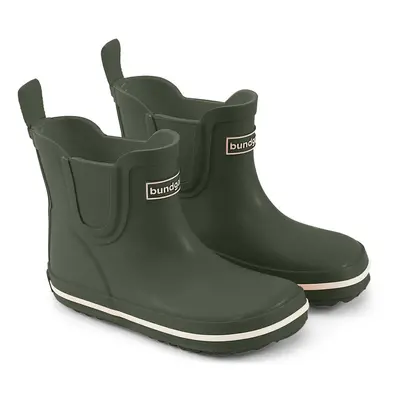 BUNDGAARD SHORT CLASSIC RUBBER BOOT Army Dětské barefoot holínky