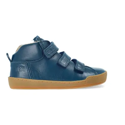 CRAVE RIGA WINTER Dark Blue Dětské zimní zateplené barefoot boty