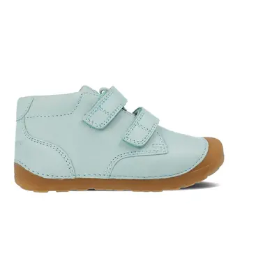 BUNDGAARD PETIT VELCRO Jeans Mint | Dětské celoroční barefoot boty