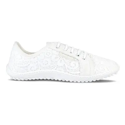 Leguano AMALFI White Dámské barefoot tenisky