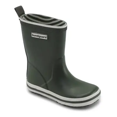 BUNDGAARD CLASSIC RUBBER BOOT Army Dětské barefoot holínky