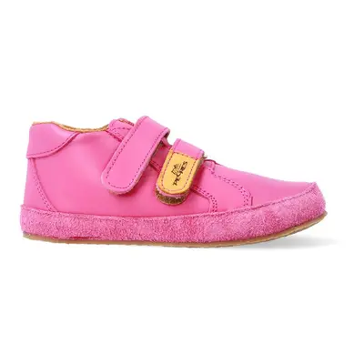 PEGRES BOSÉ TENISKY B1408 Pink Dětské barefoot tenisky