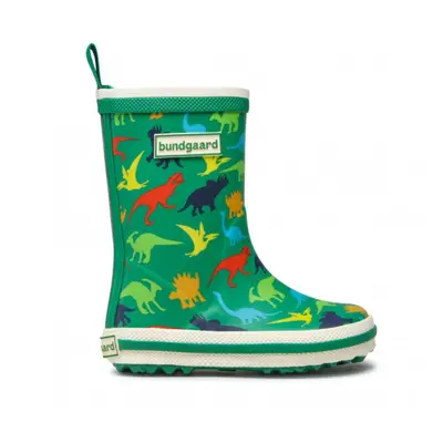 BUNDGAARD CLASSIC RUBBER BOOT Dino Dětské barefoot holínky