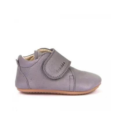 FRODDO PREWALKERS Light Grey Dětské první barefoot botičky