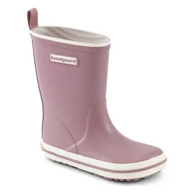 BUNDGAARD CLASSIC RUBBER BOOT Dark Rose | Dětské barefoot holínky