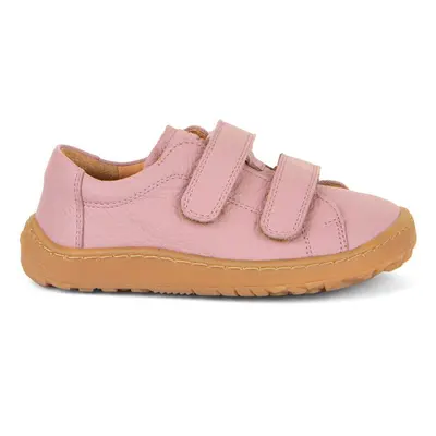 FRODDO TENISKY LEATHER D-VELCRO II Pink | Dětské barefoot tenisky