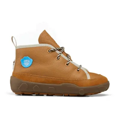 Affenzahn EASY WARM MIDBOOT MONKEY Brown | Dětské zimní zateplené barefoot boty