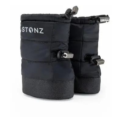 STONZ BOOTIE PUFFER Black Dětské barefoot návleky na nohy