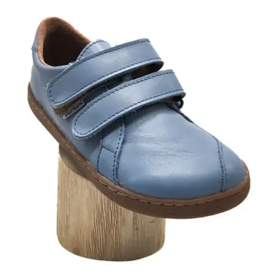 PEGRES CELOROČNÍ TENISKY BF54 0.1 Blue | Dětské barefoot tenisky