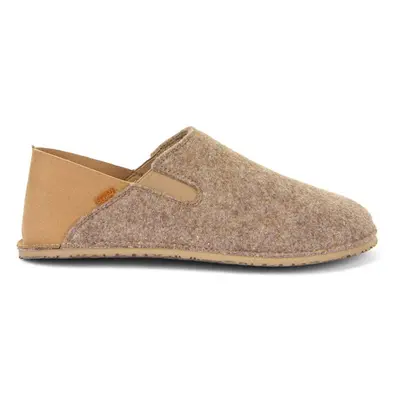 FRODDO SLIP-ON WOOLY Beige Barefoot přezůvky