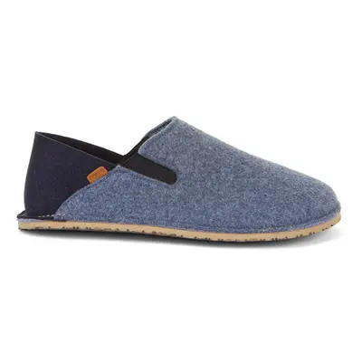 FRODDO SLIP-ON WOOLY Denim Barefoot přezůvky