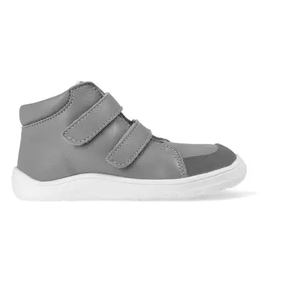 BABY BARE FEBO FALL Grey Asfaltico Dětské celoroční barefoot boty