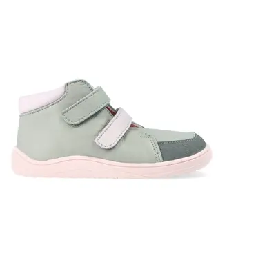 BABY BARE FEBO FALL Grey/Pink Asfaltico Dětské celoroční barefoot boty