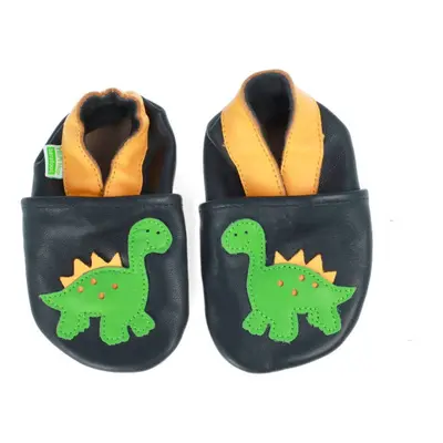 HOPI HOP BAREFOOT KOŽENÉ CAPÁČKY Dino Dětské barefoot capáčky