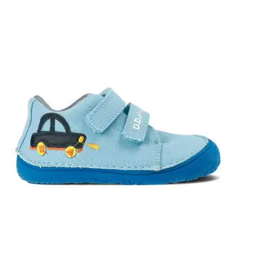 D.D.STEP C073-41900A PLÁTĚNÉ TENISKY Sky Blue Dětské barefoot tenisky