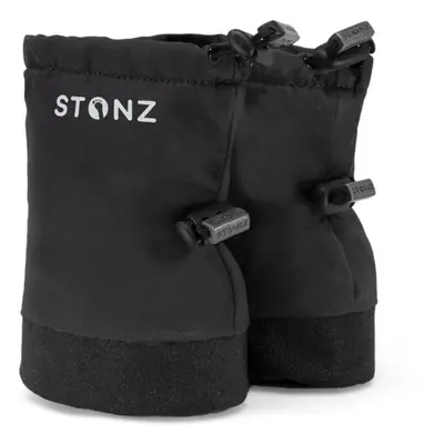 STONZ BOOTIE Black Dětské barefoot návleky na nohy