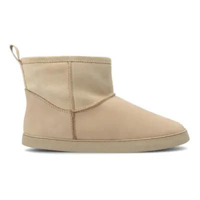 GROUNDIES COZY BOOT Low Cappuccino | Dámské barefoot válenky