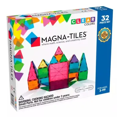 Magna-Tiles 32 Clear průhledná