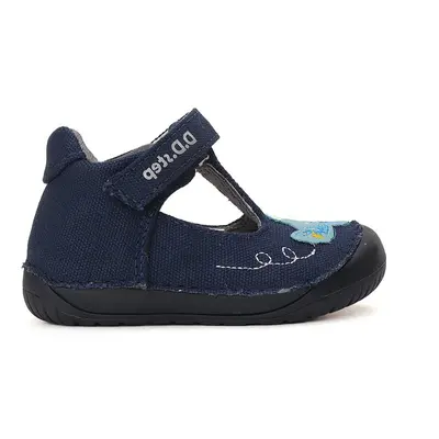 D.D.STEP C070-41195 SANDÁLY Royal Blue Dětské barefoot sandály