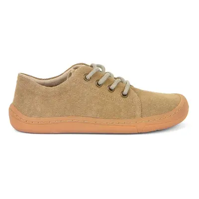 FRODDO SNEAKER VEGAN LACES II Beige Barefoot tenisky