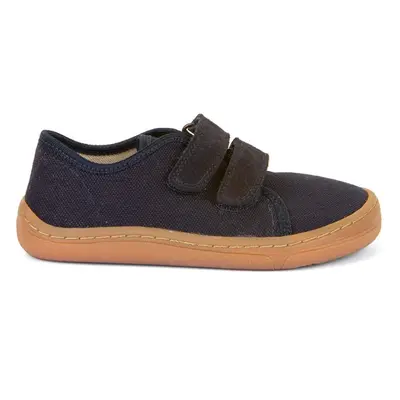 FRODDO SNEAKER CANVAS II Dark Blue Dětské barefoot tenisky