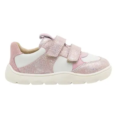 FRODDO ZERU SPRING White /Pink Dětské barefoot tenisky