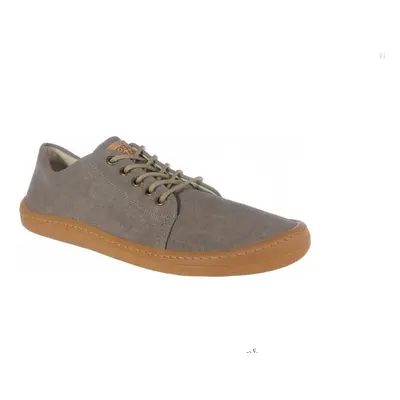 FRODDO SNEAKER VEGAN LACES II Grey Barefoot tenisky