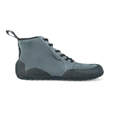 SALTIC OUTDOOR HIGH Grey Outdoorové barefoot boty