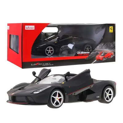 Mamido RASTAR RASTAR Auto na dálkové ovládání RC Ferrari LaFerrari Aperta 1:14 černé