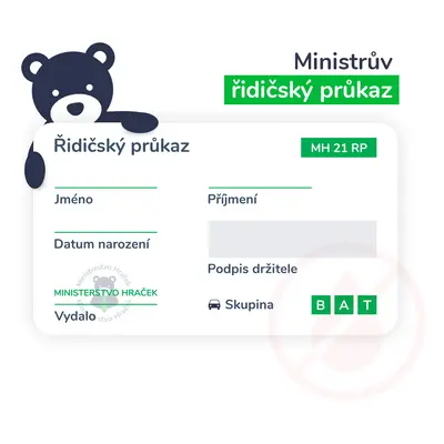 mamido Můj první řidičský průkaz