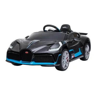 mamido Dětské elektrické autíčko Bugatti Divo lakované černé