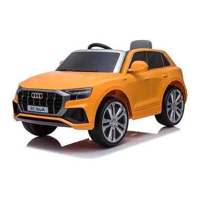 mamido Dětské elektrické autíčko Audi Q8 lakované oranžové