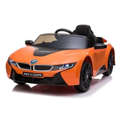 mamido Dětské elektrické autíčko BMW I8 JE1001 oranžové