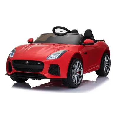 mamido Elektrické autíčko Jaguar F-Type lakované červené