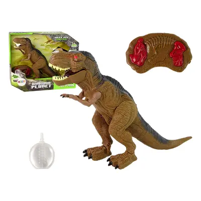 mamido Dinosaurus Tyrannosaurus Rex na dálkové ovládání RC vybaven párou