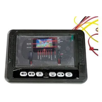 mamido Hudební panel do elektrického vozítka LCD MP4 Range Rover DK-RR999