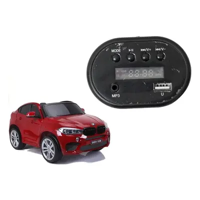 mamido Hudební panel do elektrického vozítka BMW X6M