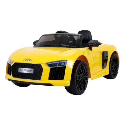 mamido Elektrické autíčko Audi R8 Spyder Maxi žluté