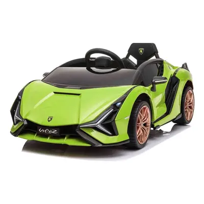 mamido Dětské elektrické auto Lamborghini Sian zelené