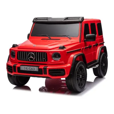 mamido Elektrické autíčko Mercedes G63 XXL 4x4 červené