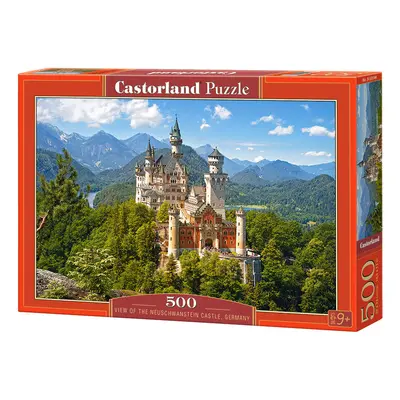 mamido Puzzle 500 dílků Pohled na zámek Neuschwanstein