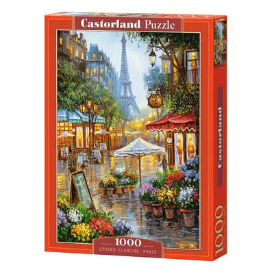 mamido Puzzle 1000 dílků Jarní květiny, Paříž