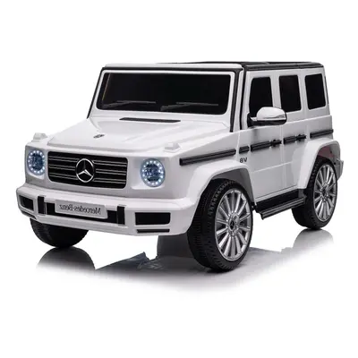 mamido Dětské elektrické autíčko Mercedes G500 4x4 bílé