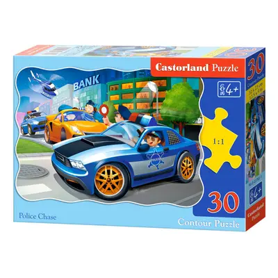 mamido Puzzle 30 dílků Policejní honička