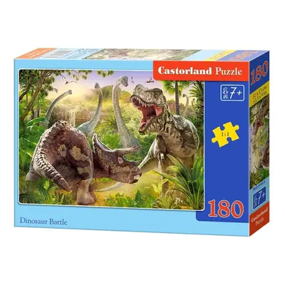 mamido Puzzle 180 dílků Bitva dinosaurů