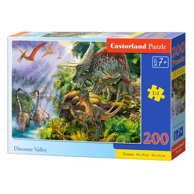 mamido Puzzle 200 dílků Dinosauří údolí