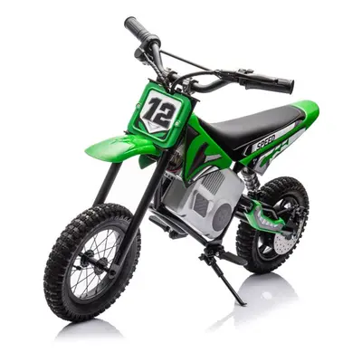 mamido Dětská elektrická motorka Cross 350W 36V zelená